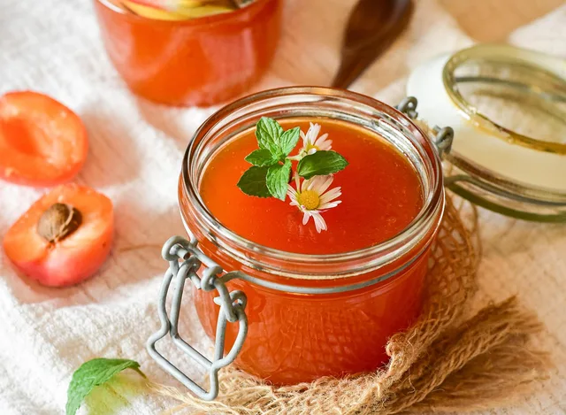 jam, apricot, jar, food, fruit, sweet, homemade, spread, glass jar, closeup, food photography, jam, jam, jam, jam, jam. Fermentation projects trends in home canning and fermenting