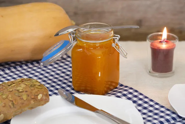 pumpkin jam, jam, bread spread, glass, pumpkin, jar of jam, jam glass, breakfast, cute, food, pumpkin jam, pumpkin jam, pumpkin jam, pumpkin jam, pumpkin jam, jam, jam. Small batch fermenting: how it works, from cabbage to jar