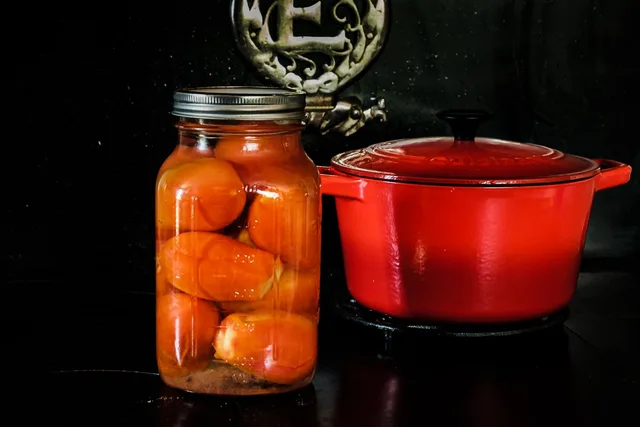 500px provided description: Canning [#jar ,#tomatoes ,#canning]. Tomato Canning Jar Labels: What to Record and Why
